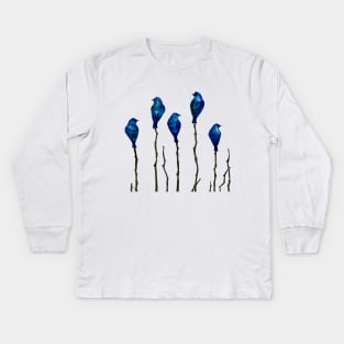 Birds of a feather Kids Long Sleeve T-Shirt